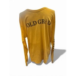 Army West Point USMA Old Grad Long Sleeve T Shirt Cheer Black & Gold By League